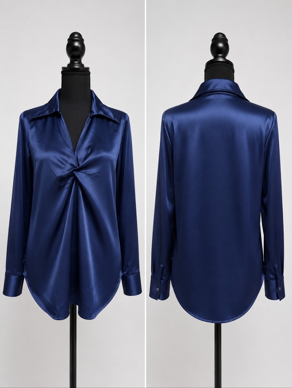 Satin Blouse Longsleeve